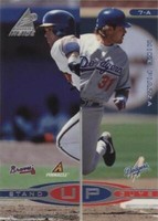1998 Pinnacle Inside - Charles Johnson Ivan Rodriguez Javy Lopez #7-A