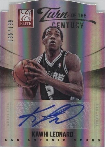 KAWHI LEONARD 2012-13 ELITE ROOKIE INSCRIPTIONS #43 SPURS - BGS