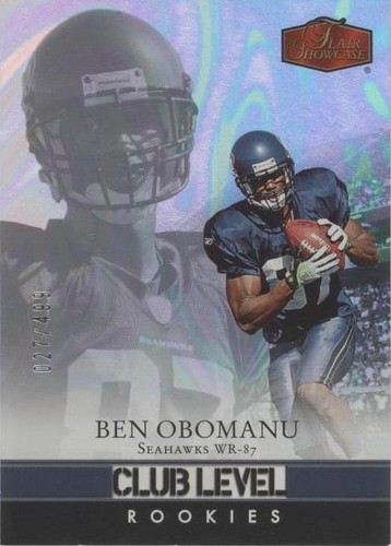 2006 Flair Showcase Ben Obomanu #178