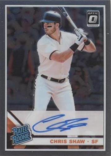2019 Panini Donruss Optic - Chris Shaw #RRS-CS