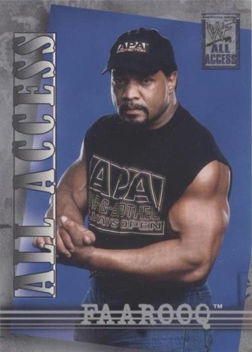 2002 Fleer WWF All Access - Faarooq #21