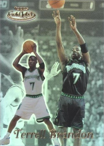 1999-00 Topps Gold Label - Terrell Brandon #45
