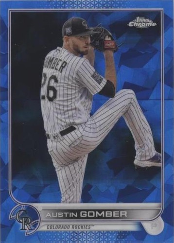 2022 Topps Chrome Sapphire Edition - Austin Gomber #461