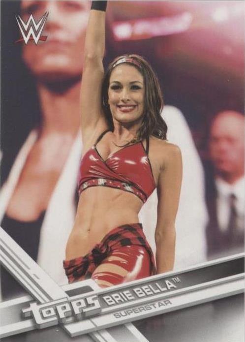 2017 Topps WWE Then Now Forever - Brie Bella #102