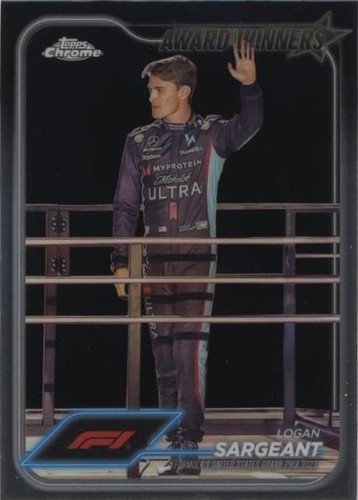 2024 Topps Chrome Formula 1 - Logan Sargeant #186