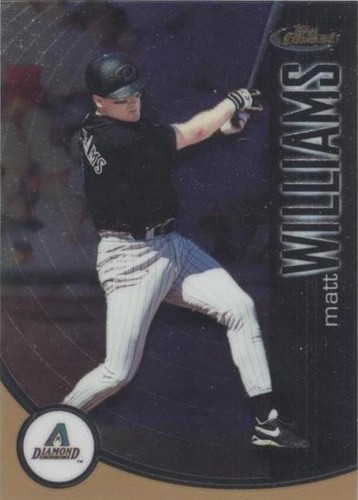 2001 Topps Finest - Matt Williams #76