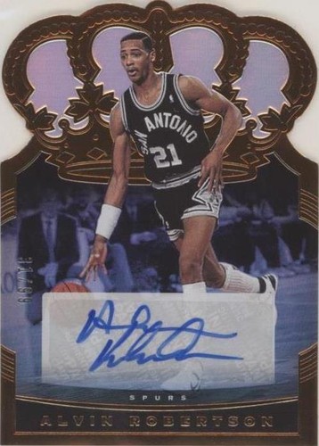 2020-21 Panini Crown Royale - Alvin Robertson #CA-ARB