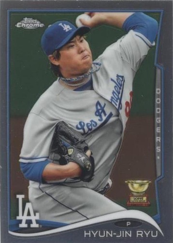 2014 Topps Chrome - Hyun-jin Ryu #107