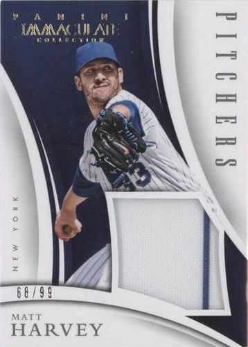 2015 Panini Immaculate Collection - Matt Harvey #13