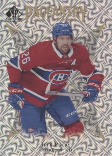 2021-22 SP Authentic - Jeff Petry #P-39