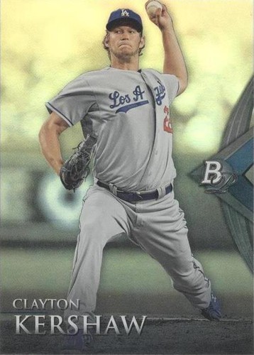2014 Bowman Platinum - Clayton Kershaw #12