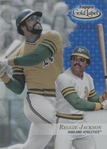 2017 Topps Gold Label - Reggie Jackson #92