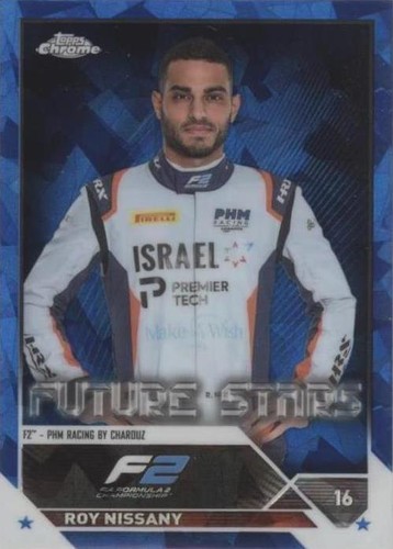 2023 Topps Chrome Sapphire Edition Formula 1 - Roy Nissany #88