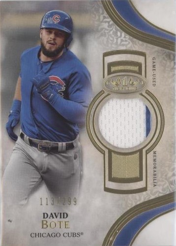 2021 Topps Tier One - David Bote #T1R-DB