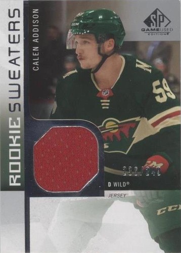 2021-22 Upper Deck SP Game Used - Calen Addison #RS-CA