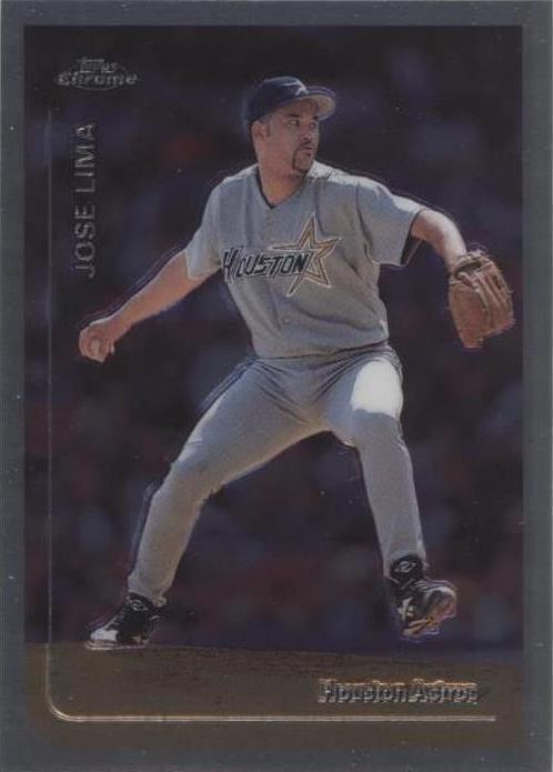 Topps 1999 cromo - José Lima #87