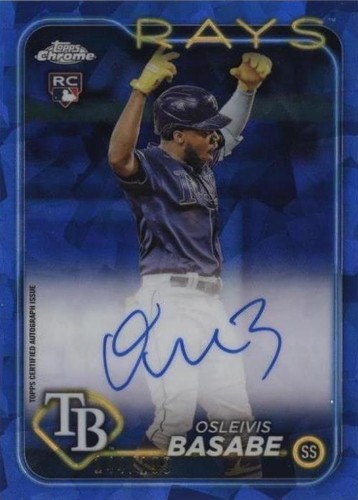 2024 Topps Chrome Sapphire Edition - Osleivis Basabe #CSA-OB