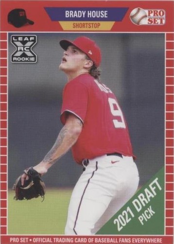 2021 Leaf Pro Set Baseball Blaster - Brady House #PS23