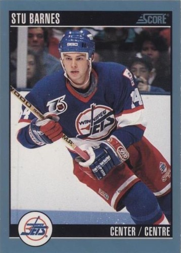 1992-93 Score Canadian - Stu Barnes #319