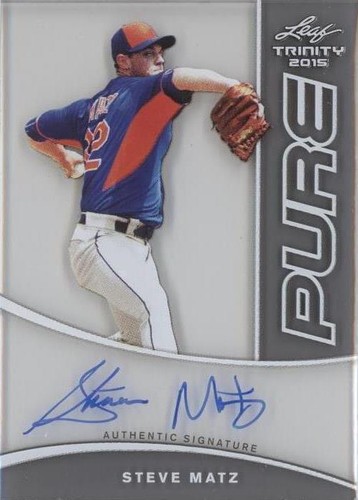 2015 Leaf Trinity - Steven Matz #P-SM1