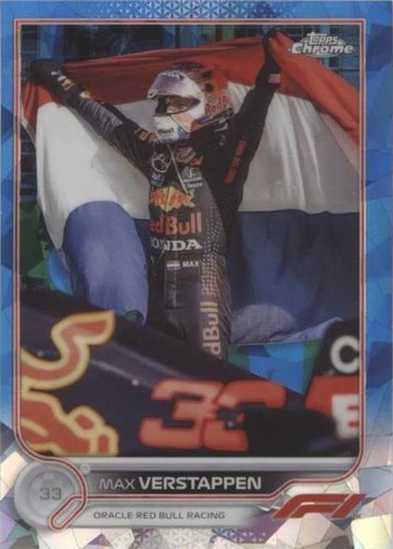 2022 Topps Chrome Sapphire Edition Formula 1 - Max Verstappen #2