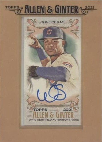 2021 Topps Allen & Ginter's - Willson Contreras #FMA-WC