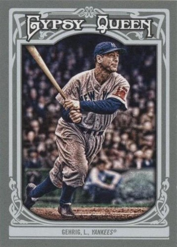 2013 Topps Gypsy Queen - Lou Gehrig #83