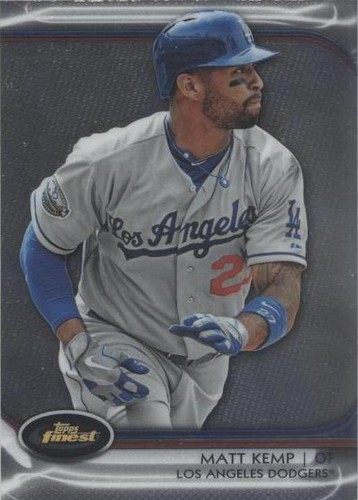 2012 Topps Finest - Matt Kemp #40