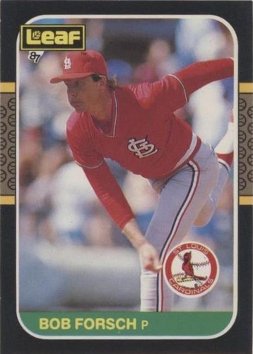 1987 Leaf Canadian - Bob Forsch #161