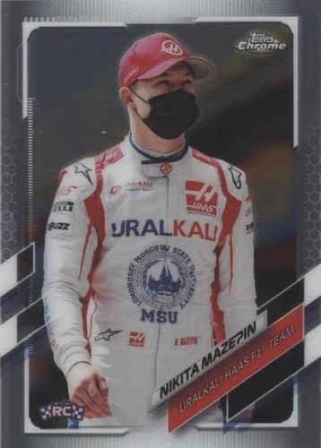 2021 Topps Chrome Formula 1 - Nikita Mazepin #57