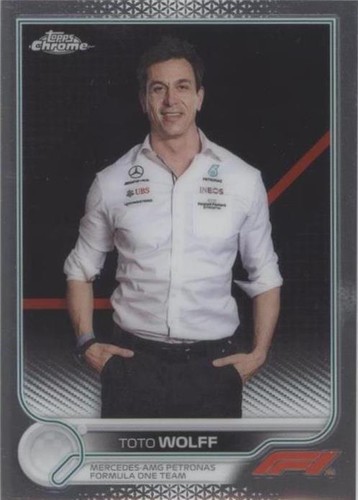 2022 Topps Chrome Formula 1 - Toto Wolff #99