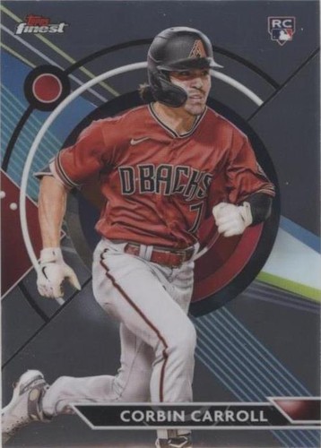 スポーツ選手 CORBIN CARROLL rookie autograph Corbin Carroll 2023 Topps Chrome #RA-CCA Rookie Autographs