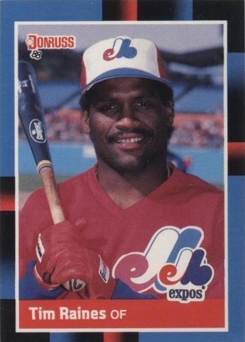1988 Donruss - Tim Raines #345