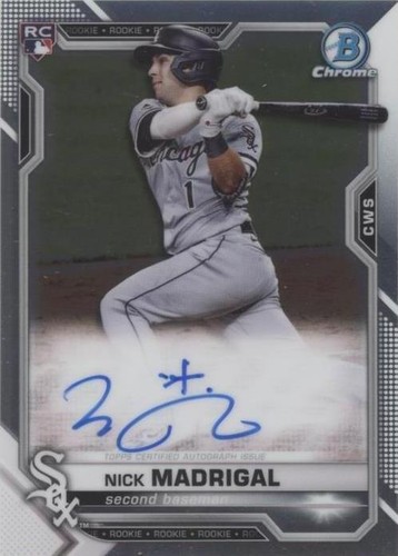 2021 Bowman - Nick Madrigal #CRA-NM