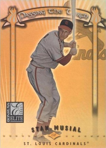2001 Donruss Elite - Stan Musial #PT-1