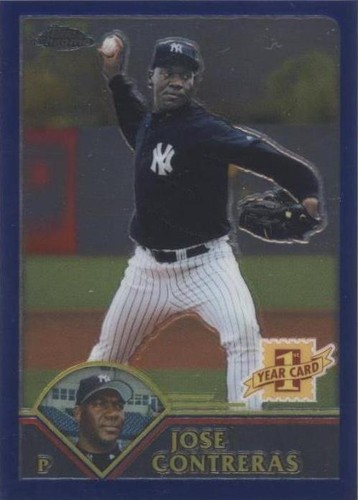 2003 Topps Chrome - Jose Contreras #409