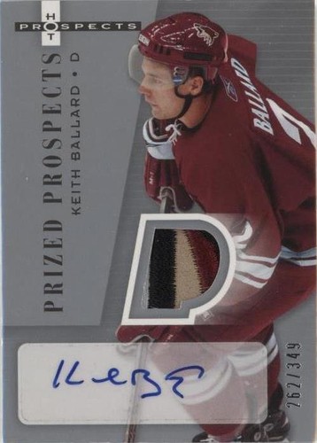 2005-06 Fleer Hot Prospects - Keith Ballard #261