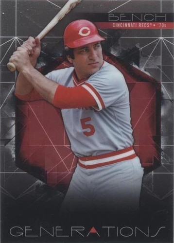 2015 Topps Finest - Johnny Bench #FG-17