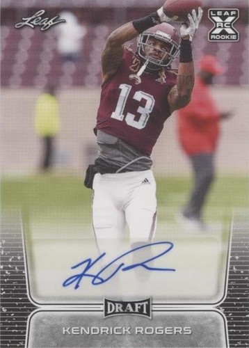 2020 Leaf Draft Kendrick Rogers #BA-KR1