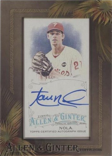2016 Topps Allen & Ginter - Aaron Nola #AGA-AN