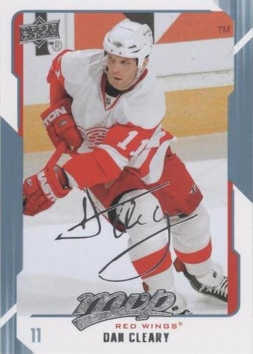 2008-09 Upper Deck MVP - Daniel Cleary #110