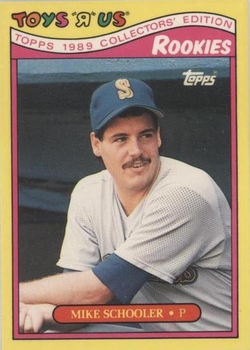 1989 Topps Toys R Us Rookies - Mike Schooler #27