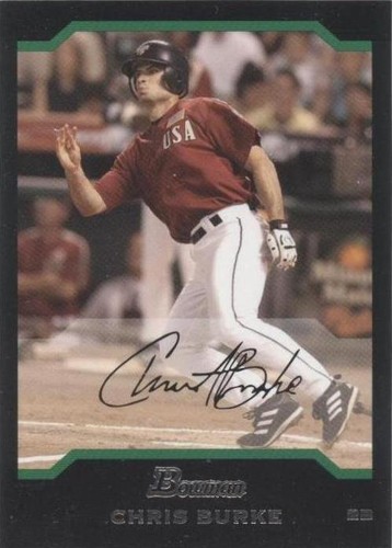 2004 Bowman Draft Picks & Prospects - Chris Burke #BDP157