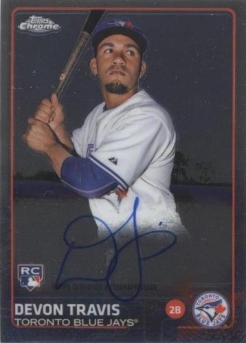 2015 Topps Chrome - Devon Travis #AR-DT