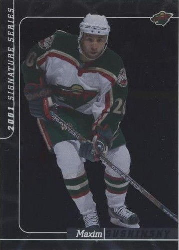 2000-01 In the Game Be A Player Signature Series - Maxim Sushinsky #273