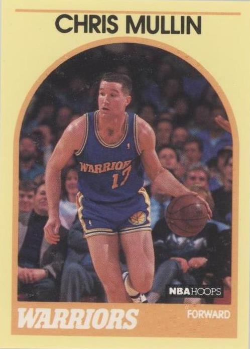 1989-90 NBA обручи суперзвезды - Крис Маллин #32