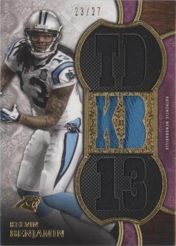 2015 Topps Triple Threads Kelvin Benjamin #TTR-KB2