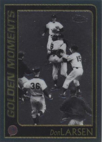 2001 Topps Chrome - Don Larsen #303