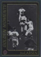 2001 Topps Chrome - Don Larsen #303
