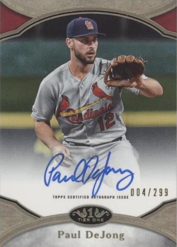 2020 Topps Tier One - Paul DeJong #PPA-PD
